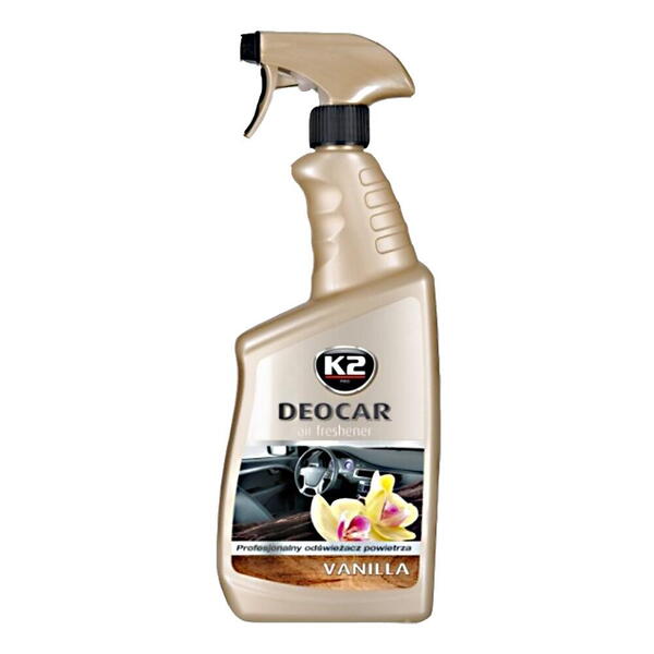 K2 DEOCAR - Vanilla 700ml - osvěžovač vzduchu