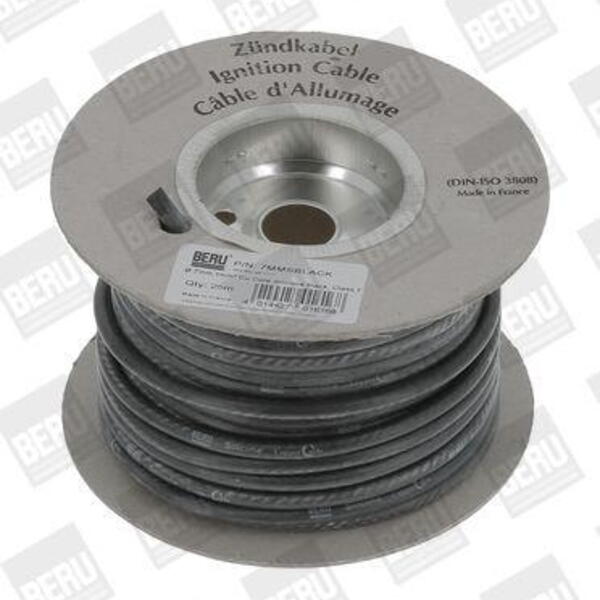 Kabel zapalovací svíčky BorgWarner (BERU) 7MMSBLACK