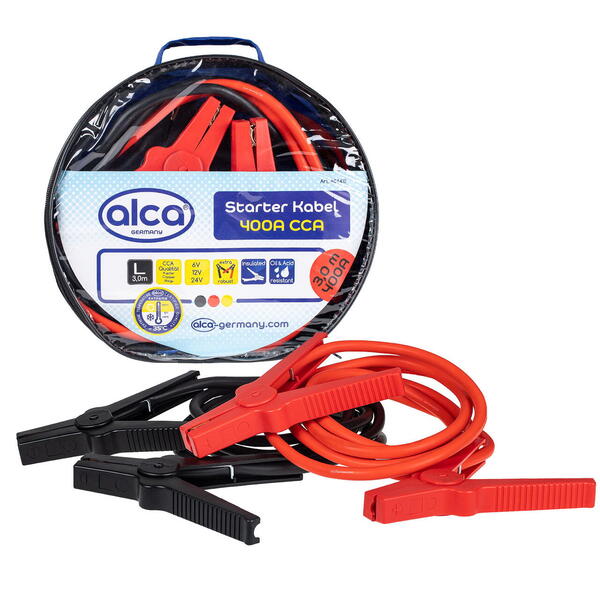Kabely startovací ALCA 400 Amp 3,0m