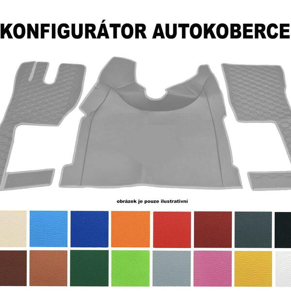 KONFIGURÁTOR koberce (Č.30) - SCANIA od 2009-2012 - manuál