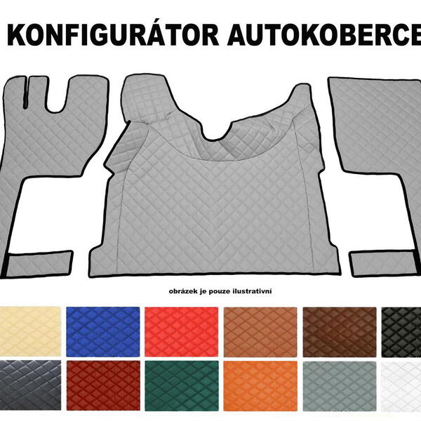 KONFIGURÁTOR koberce (č.34) - VOLVO FH 1998-2008 - manuál