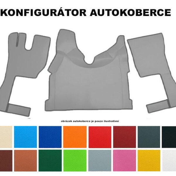 KONFIGURÁTOR koberce (č.9) - IVECO HI-WAY od r.v. 2013 - manual