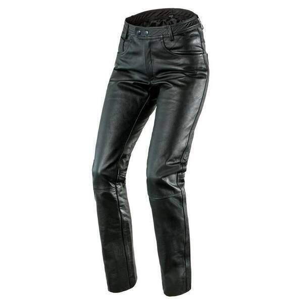 Kožené kalhoty jeans Ozone Daft, kalhoty na motorku S