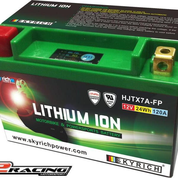 Lehká lithiová baterie 12V 2.4 Ah Skyrich HJTX7A-FP