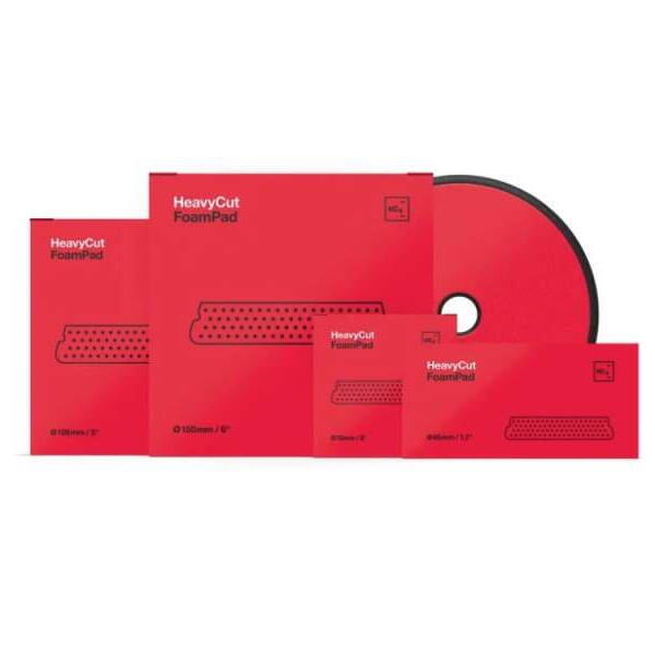 Leštící kotouč Heavy Cut pěnový Koch 76x25 mm červený 9998310 - náhrada za 999577