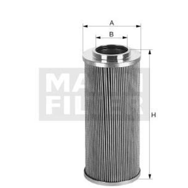 MANN-FILTER Olejový filtr HD 938/1 10510