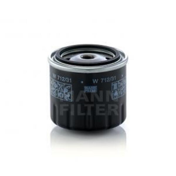 MANN-FILTER Olejový filtr W 712/31 10992