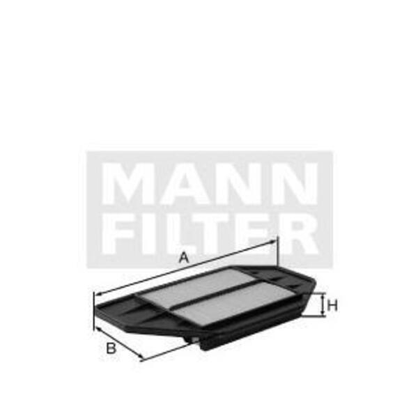 MANN-FILTER Vzduchový filtr C 3347 09124