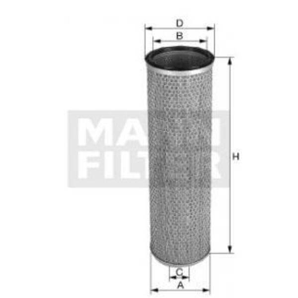 MANN-FILTER Vzduchový filtr CF 22 269 09434