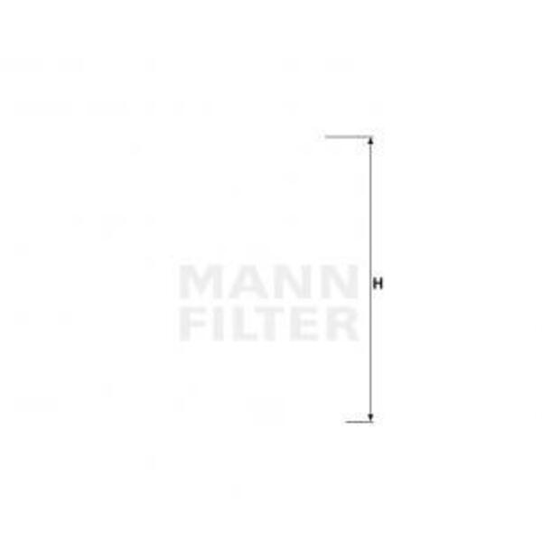 MANN-FILTER WH 10 001 14295