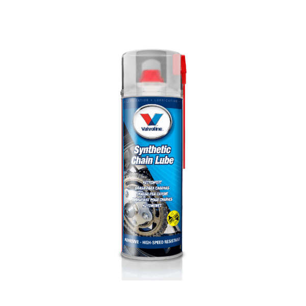 Mazivo na řetěz ve spreji 500ml VALVOLINE WHITE SYNTETIC CHAIN LUBE