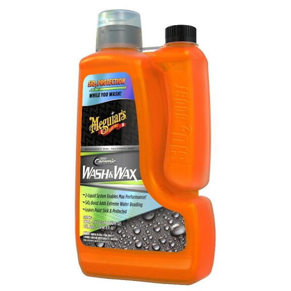Meguiar's Hybrid Ceramic Wash & Wax - hybridní keramický autošampon, 1 410 ml + 236 ml