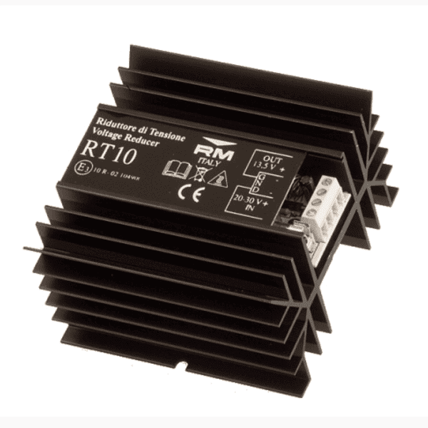 Měnič RT 10 (24/13,8V), 10 A