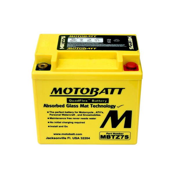 Motobaterie Motobatt MBTZ7S 12V 6,5Ah 100A