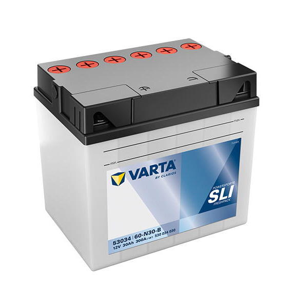 Motobaterie VARTA 53034 / 60N-30-B, 30Ah, 12V
