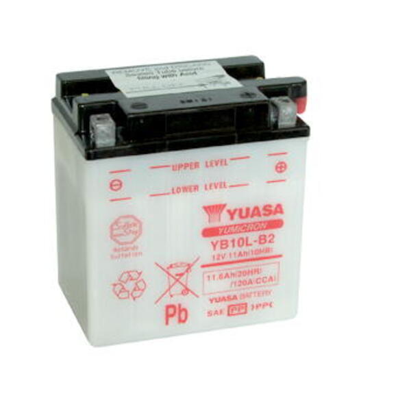 Motobaterie YUASA (originál) YB10L-B2, 12V,  11Ah