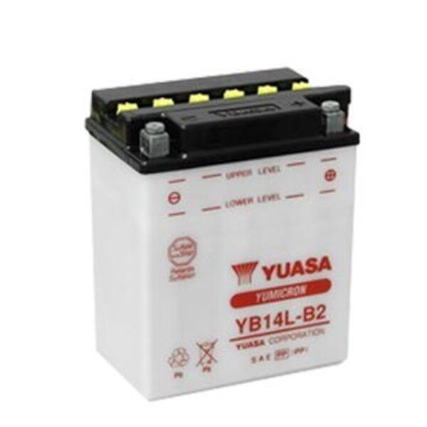 Motobaterie YUASA (originál) YB14L-B2, 12V,  14Ah