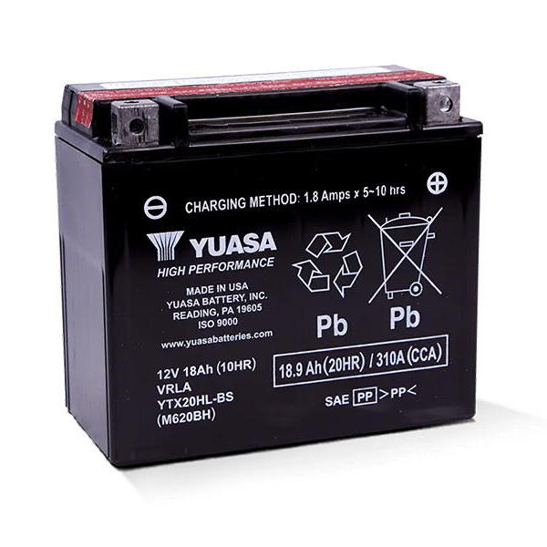 Motobaterie YUASA (originál) YTX20HL-BS, 12V,  18Ah