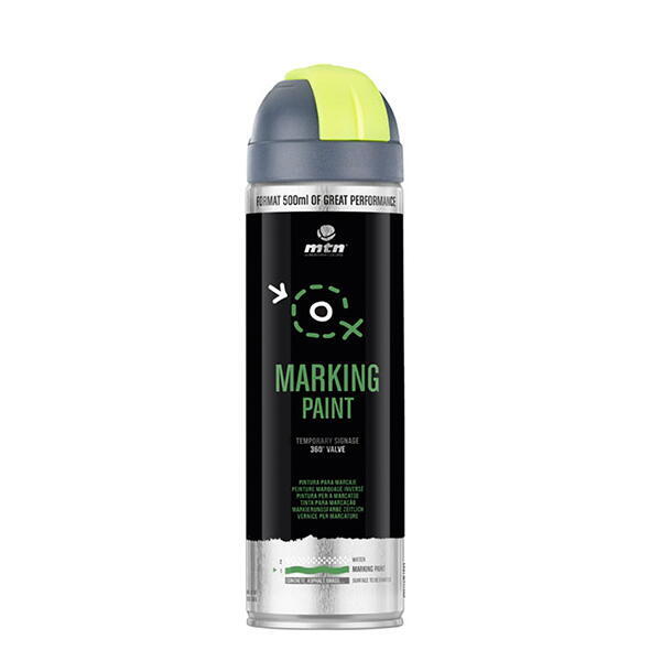 MTN Reverso marking spray 500 ml Barva: světle zelená