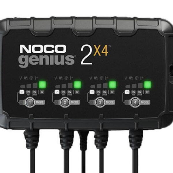 Nabíječka NOCO GENIUS 2x4, 6/12V 2A