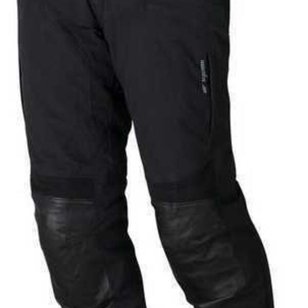 NERVE Blaze textilní motocyklové kalhoty černé nepromokavé L