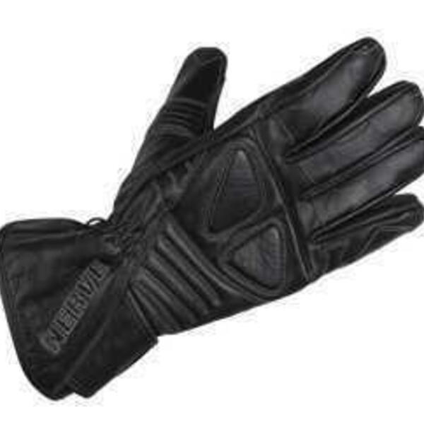 NERVE Dark Leather kožené motocyklové rukavice na motorku XL