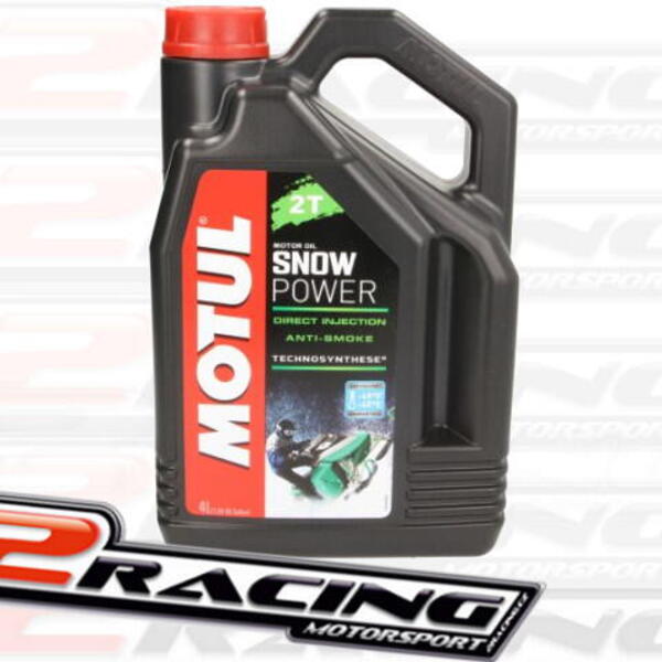 Olej Motul Snowmobile 2T 4 litry (Motorový olej pro sněžný skútr Snowpower 2T)
