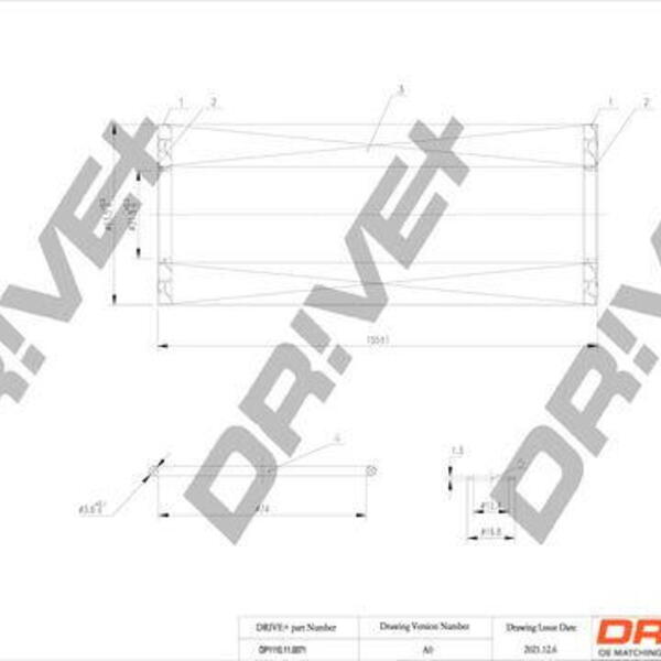Olejový filtr DRIVE DP1110.11.0071