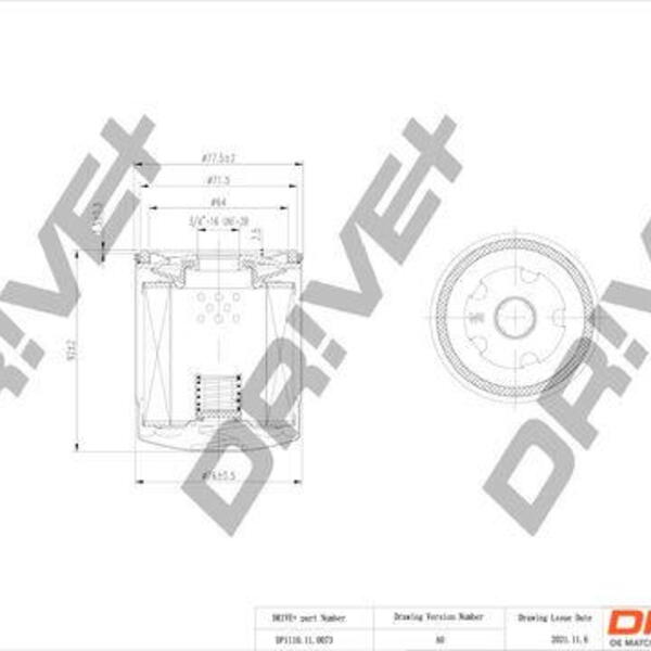 Olejový filtr DRIVE DP1110.11.0073