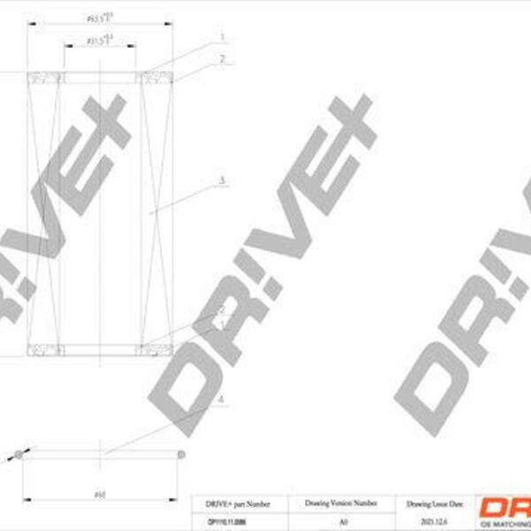 Olejový filtr DRIVE DP1110.11.0086