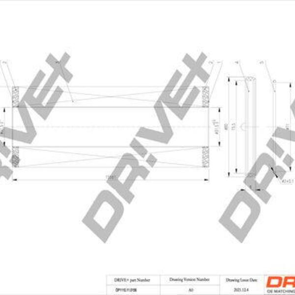 Olejový filtr DRIVE DP1110.11.0156