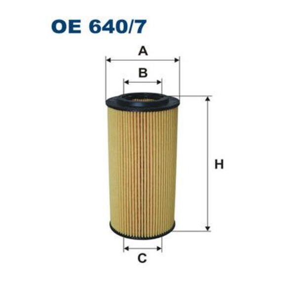 Olejový filtr FILTRON OE 640/7
