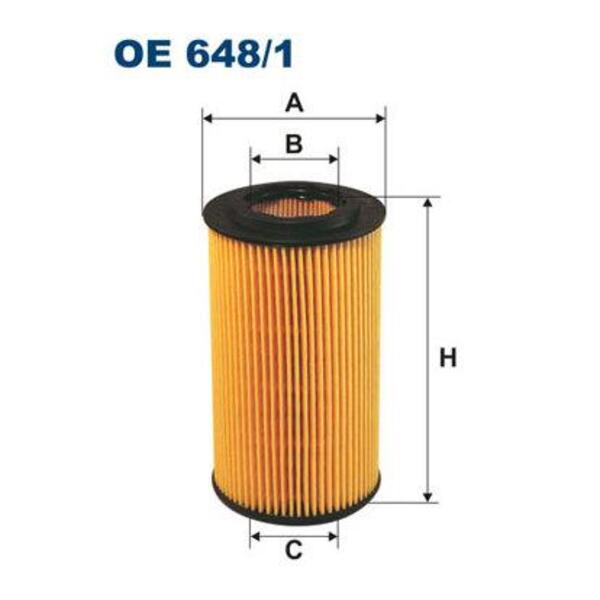 Olejový filtr FILTRON OE 648/1