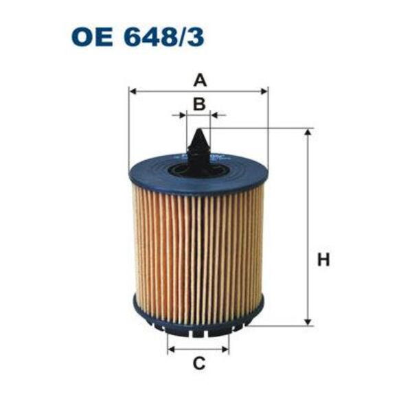 Olejový filtr FILTRON OE 648/3