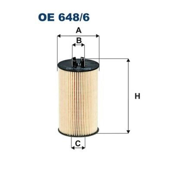 Olejový filtr FILTRON OE 648/6