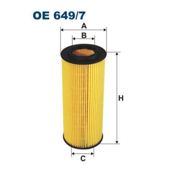 Olejový filtr FILTRON OE 649/7