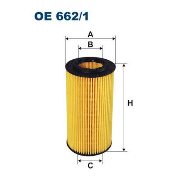 Olejový filtr FILTRON OE 662/1