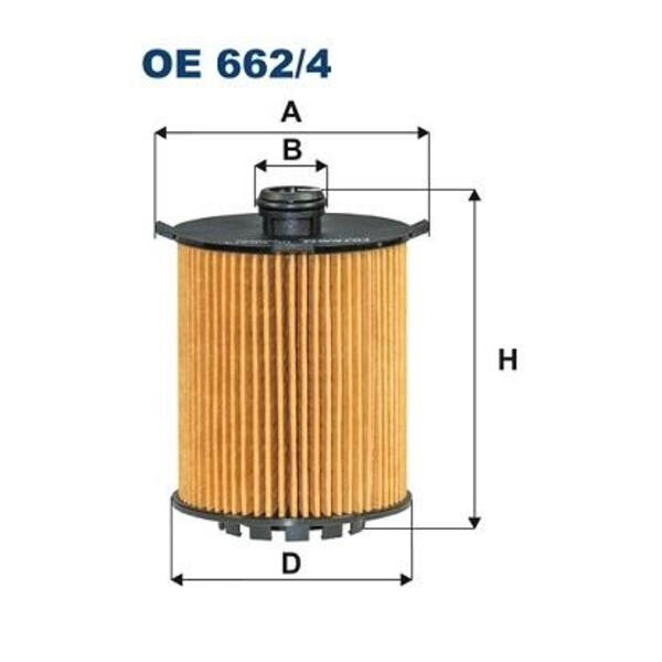 Olejový filtr FILTRON OE 662/4
