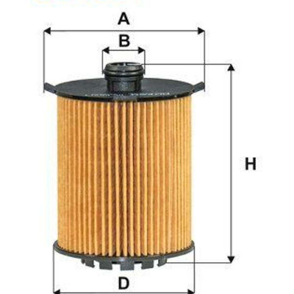 Olejový filtr FILTRON OE 662/4