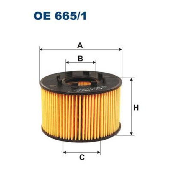 Olejový filtr FILTRON OE 665/1