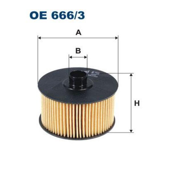 Olejový filtr FILTRON OE 666/3