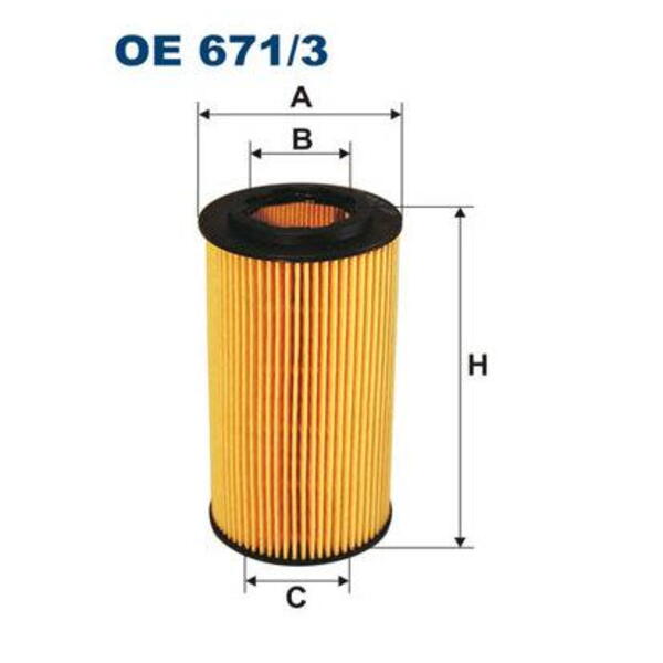 Olejový filtr FILTRON OE 671/3