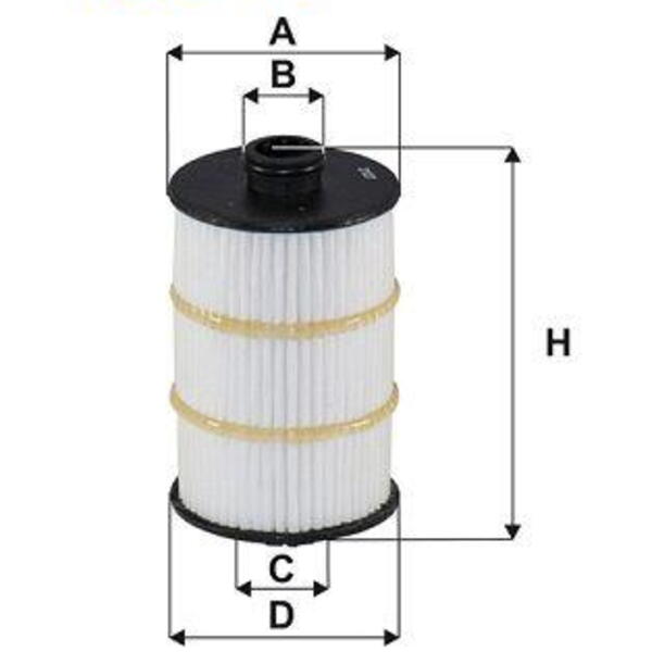 Olejový filtr FILTRON OE 671/5