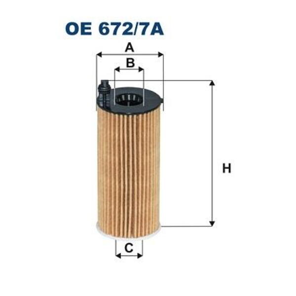 Olejový filtr FILTRON OE 672/7A