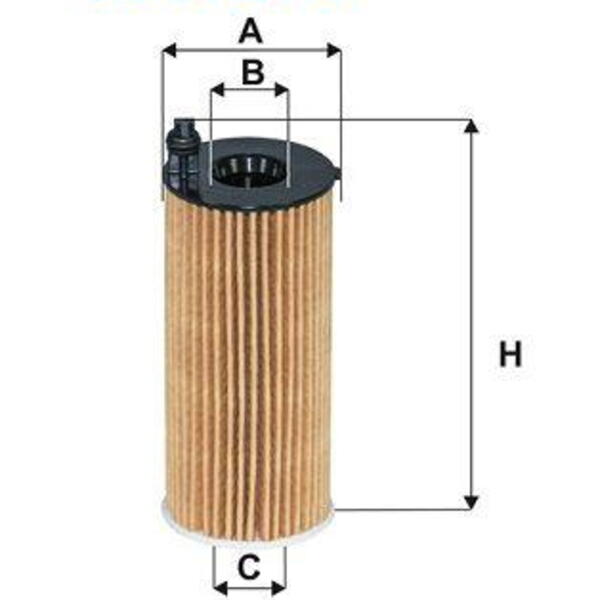 Olejový filtr FILTRON OE 672/7A