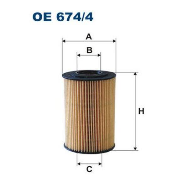 Olejový filtr FILTRON OE 674/4
