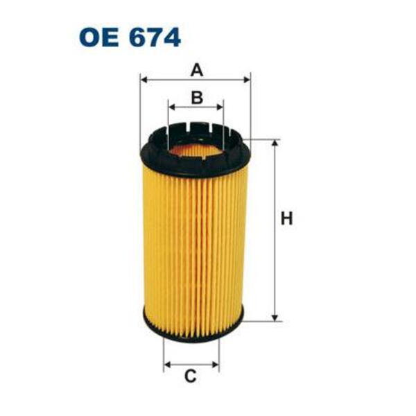 Olejový filtr FILTRON OE 674