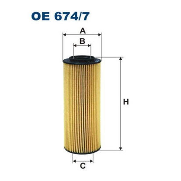 Olejový filtr FILTRON OE 674/7