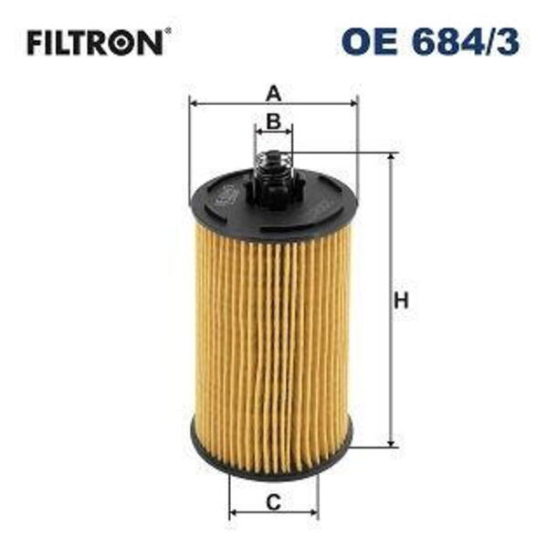 Olejový filtr FILTRON OE 684/3