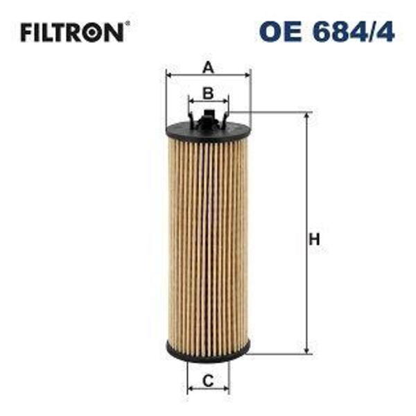 Olejový filtr FILTRON OE 684/4